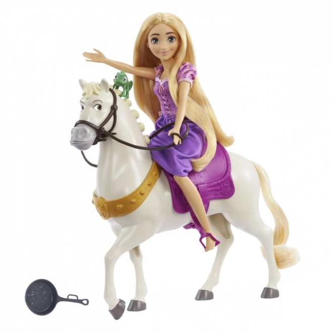 Disney princesa Rapunzel in Maximus