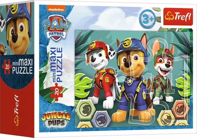 Sestavljanka Paw Patrol miniMAXI 20 kosov