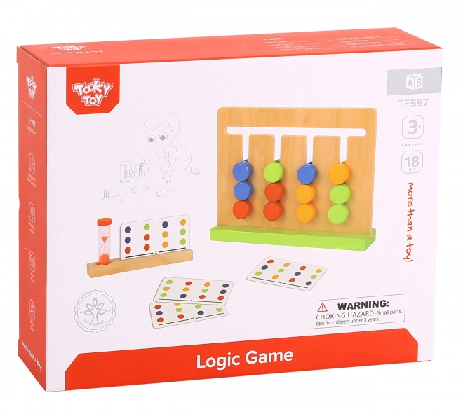 Logična igra z barvnimi oblikami TOOKY TOY