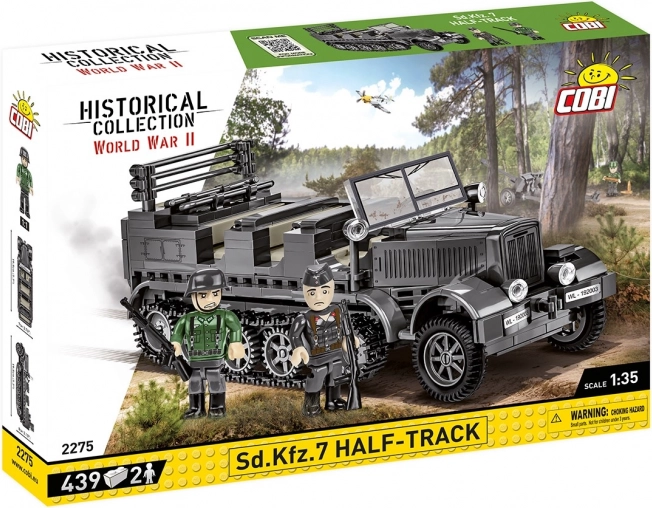 Gradbeni set COBI Historical Collection Sd.Kfz. 7 Half-Track 1:35