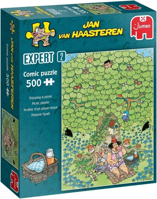 JUMBO sestavljanka Jan van Haasteren Expert 2: Pikniško veselje 500 kosov