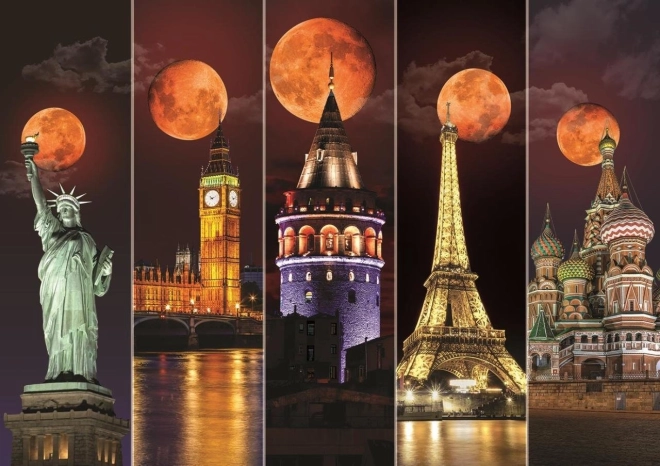 Sestavljanka Rdeča luna 1500 koščkov ART PUZZLE
