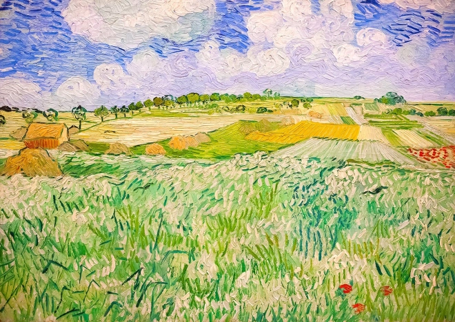 Sestavljanka Vincent van Gogh: Krajina v Auversu 1000 kosov