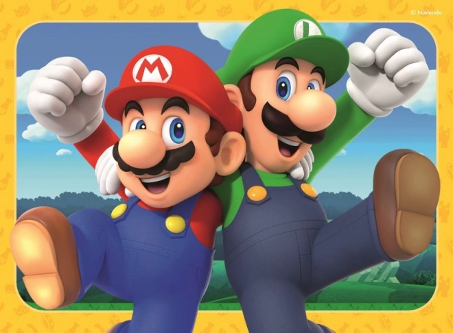 Sestavljanka RAVENSBURGER Super Mario Pustolovščine 4v1