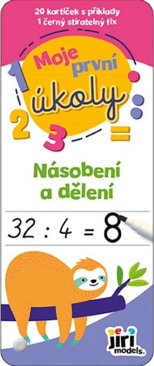 Moji prvi nalogi množenja in deljenja – otroški set