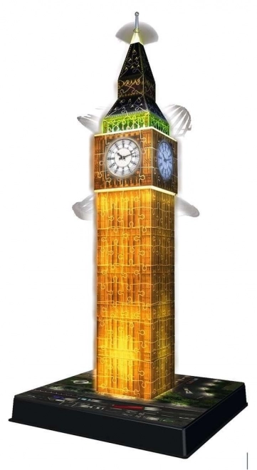 3D Sestavljanka 216 kosov Big Ben Ponoči