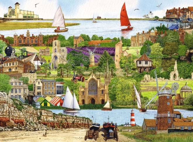 Sestavljanka Pobeg v Norfolk