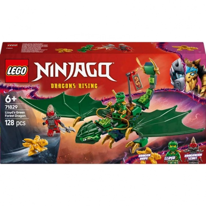 Lego Ninjago zeleni gozdni zmaj Lloyda