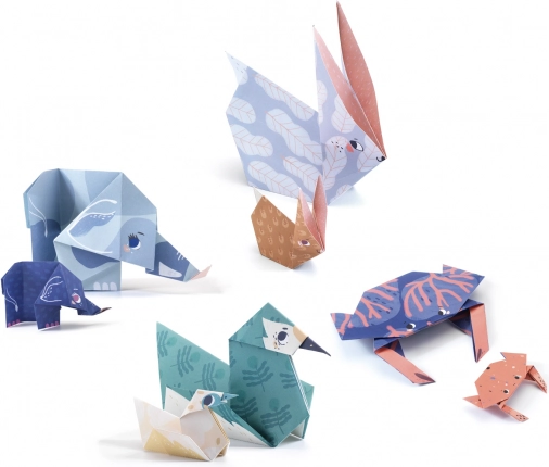 DJECO Origami Družine živali