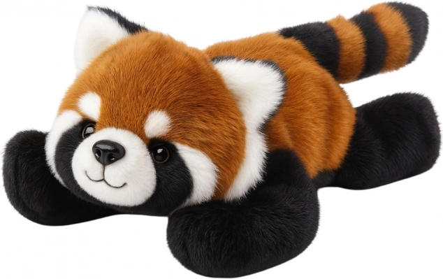 Plišasta rdeča panda 30 cm
