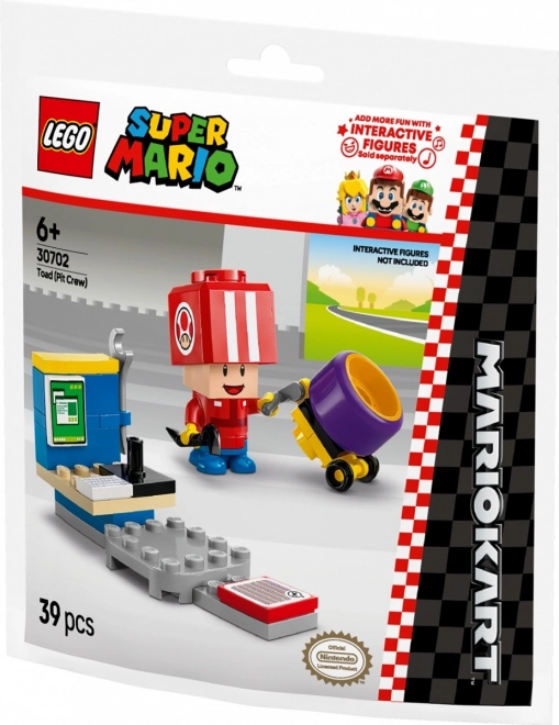Gradbeni komplet Super Mario - Toad iz boks ekipe