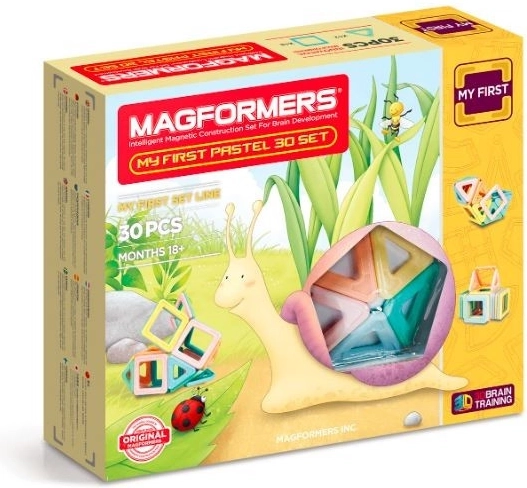 Magnetna sestavljanka Magformers Moj prvi Pastelle