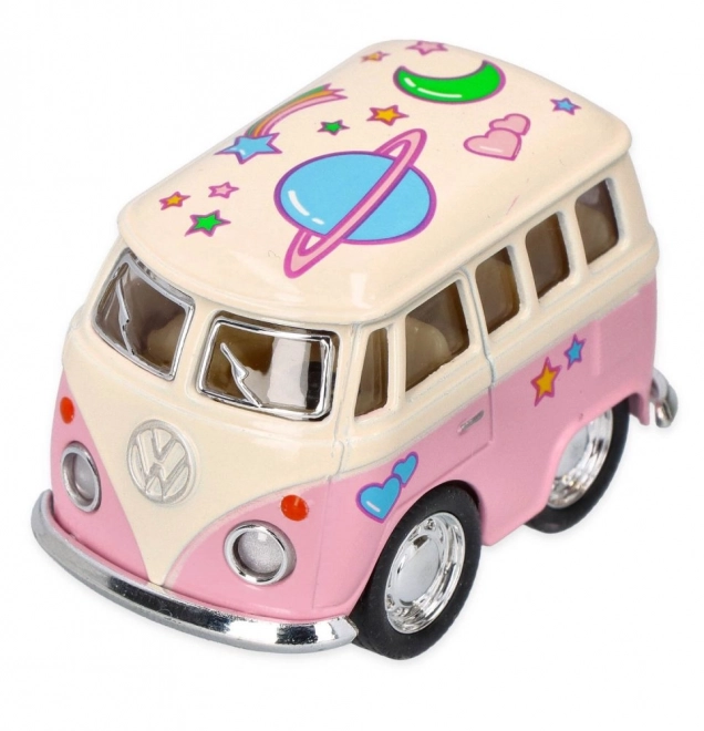 Kovinski model Volkswagen mini kombi 5cm