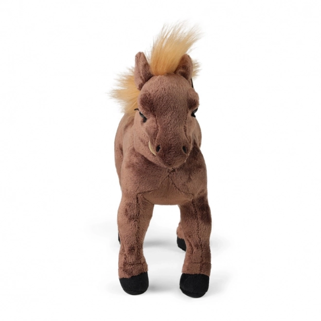 Plišast konj rjav 29 cm EKO-PRIJAZEN