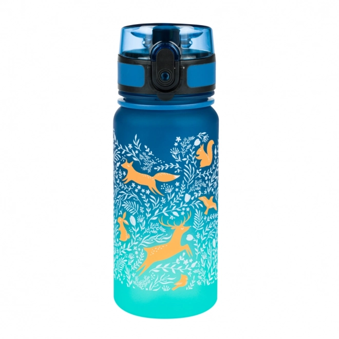 BAAGL Tritanova steklenica za pitje Gradient Les 350 ml