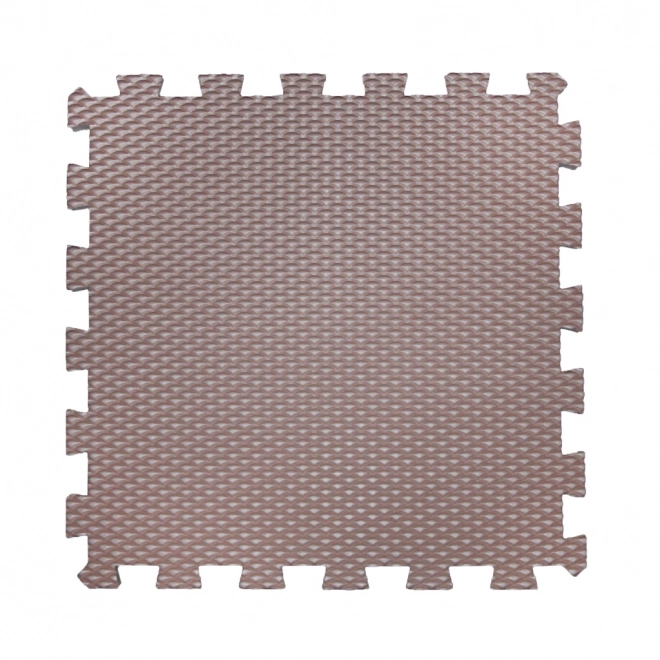 Minideckfloor 34 x 34 cm - temno rjava