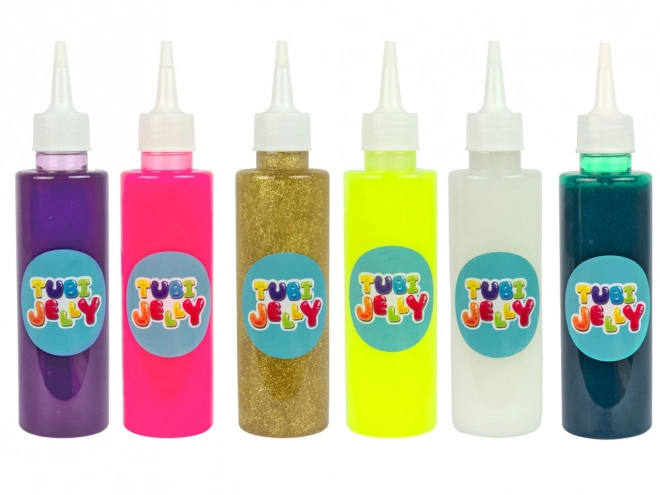 Tubi Jelly ustvarjalni komplet morska deklica 6 barv gelaste figurice