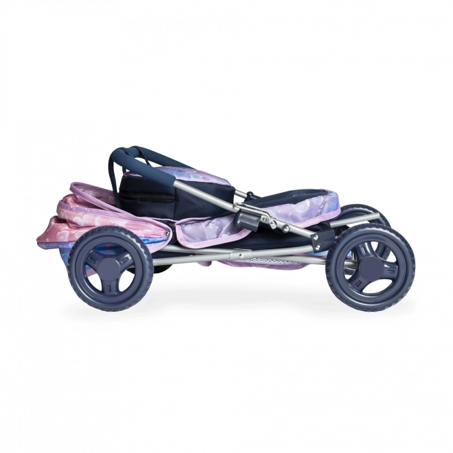 DeCuevas 85076 Zložljiv voziček za punčke s senčnikom in torbo Magic Bubble 2024 - 60 cm