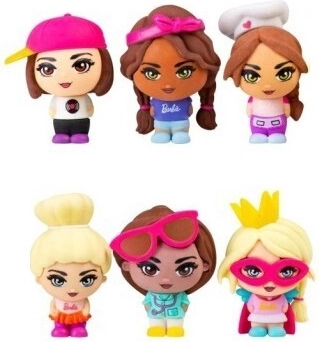 Zbirateljska figurica BARBIE od MATTEL – presenečenje 2v1 (6 vrst)
