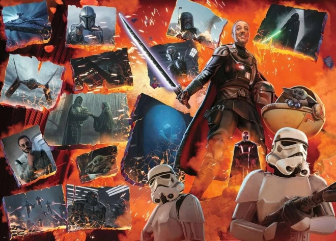 Sestavljanka Star Wars zlikovci Moff Gideon 1000 koščkov