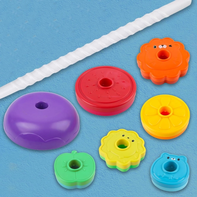 Izobraževalni spiralni stolp za otroke WOOPIE