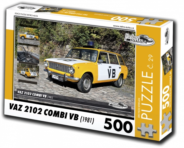 Sestavljanka Retro-avtomobili VAZ 2102 Combi VB 500 koščkov