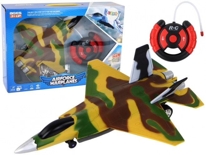 RC Letalo vojaška kamuflaža