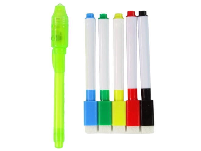 Magnetna risalna tabla Glowing Paint 2v1
