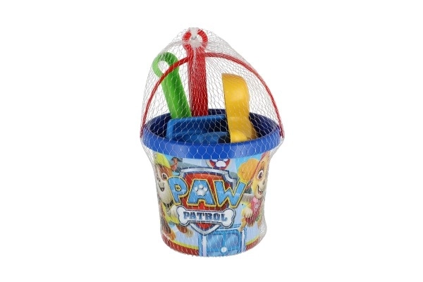 Komplet za peskovnik 5 kos plast Paw Patrol/Patrulja tačk modra v mreži 12x22x12cm 12m+ Wader