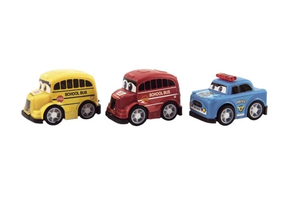 Set mini plastičnih avtomobilčkov - 10 kosov