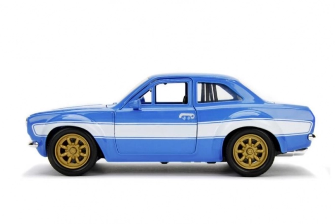 Model avtomobila 1974 Ford Escort iz Hitri in drzni 1:24