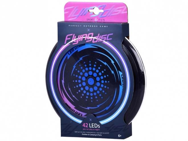 Leteči disk z LED osvetlitvijo