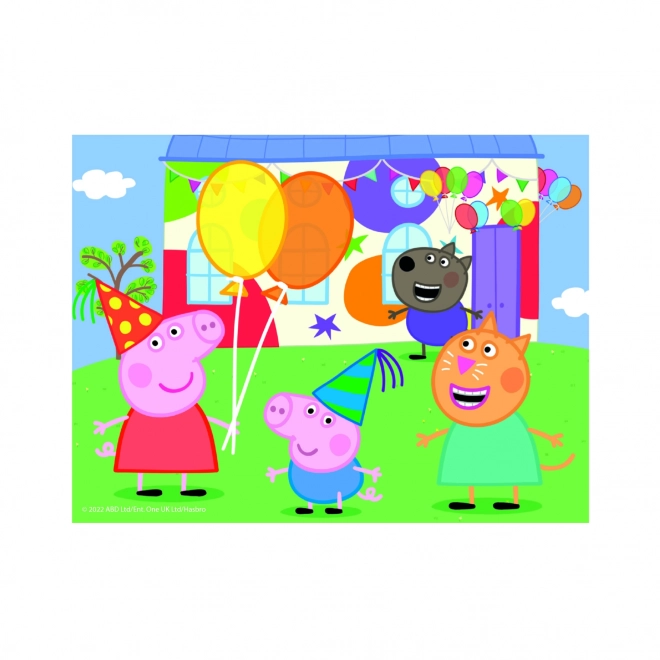 PEPPA PIG 12 Lesene licencirane kocke