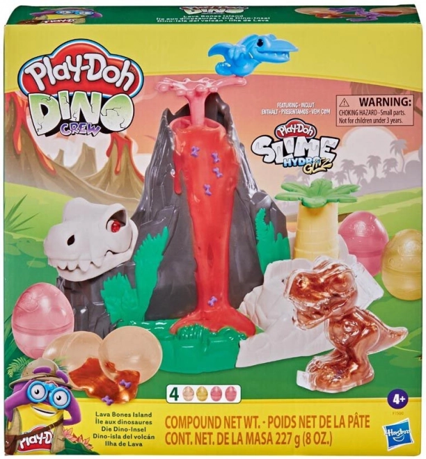 Play-Doh Dino Crew Otok Lavinega vulkana