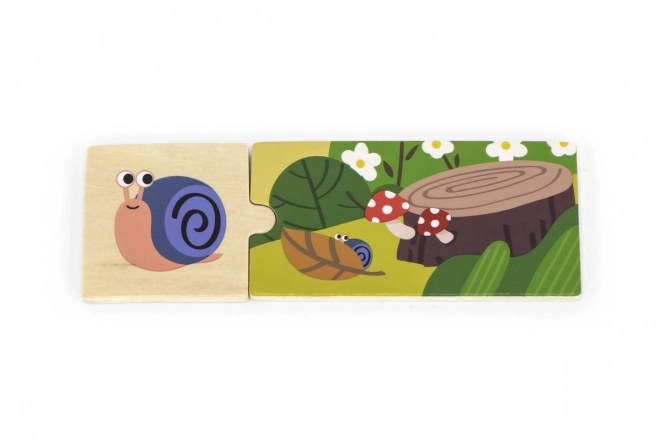 Puzzle Živalice Logična Zabava VIGA