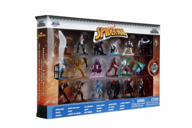 Spider-Man kovinske figurice 18-kos, verzija 9