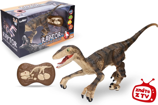 Raptor na daljinsko upravljanje rjav 45 cm