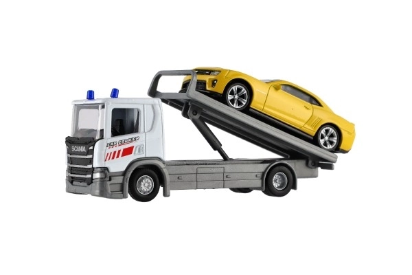 Welly Scania P320 vlečno vozilo in avto