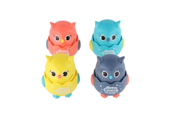 Sovy Happy Owl plastične 7x8 cm premikajoče