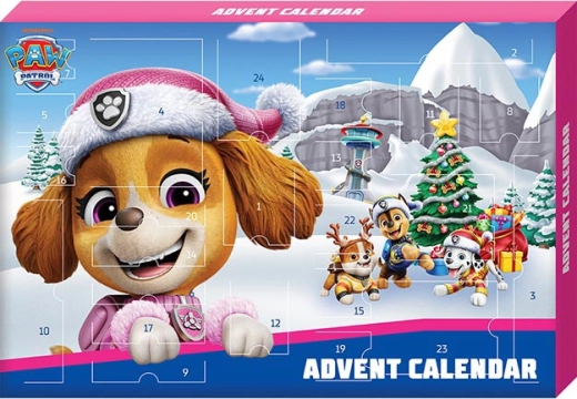 Adventni koledar TAČKE NA PATRULJI za deklice