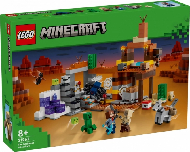 LEGO Minecraft Rudnik v Badlandsu