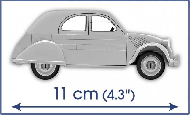 Stavebnica Citroën 2CV Tip A 1949