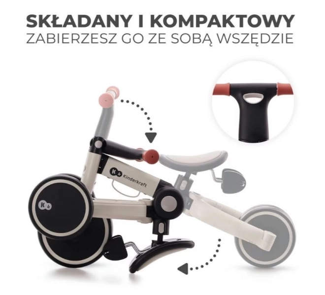 Trekolesnik 4TRIKE SREBRNO SIVA