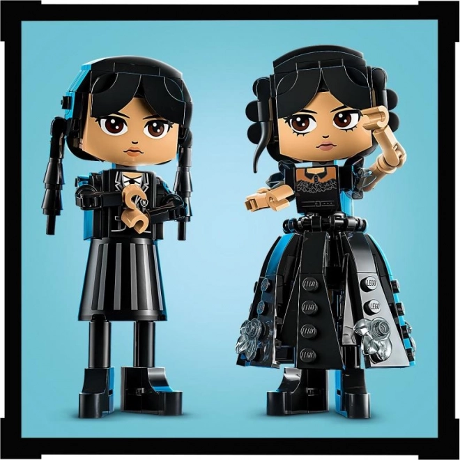 LEGO Wednesday Addams figurica