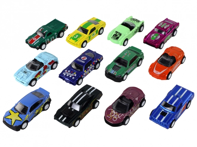 Poganjana vozila Set 12 ELE Kovina 1:64