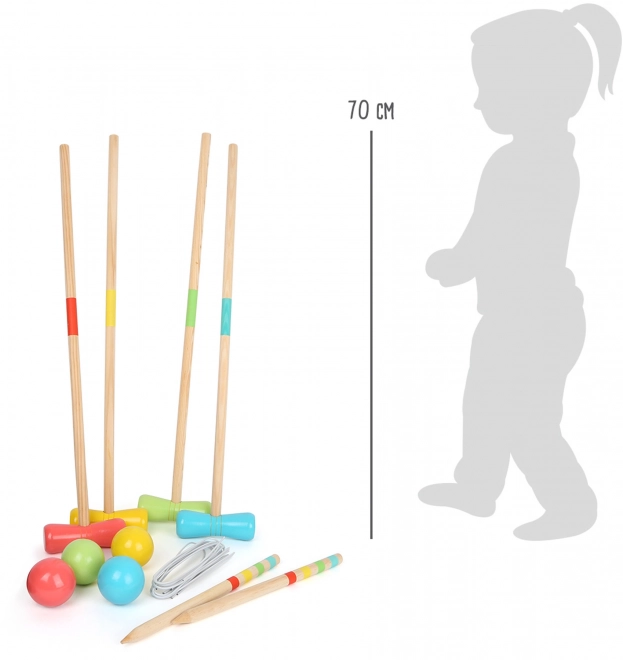 Leseni kroket za otroke od small foot