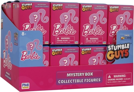Škatlica presenečenja – figurica STUMBLE GUYS x BARBIE