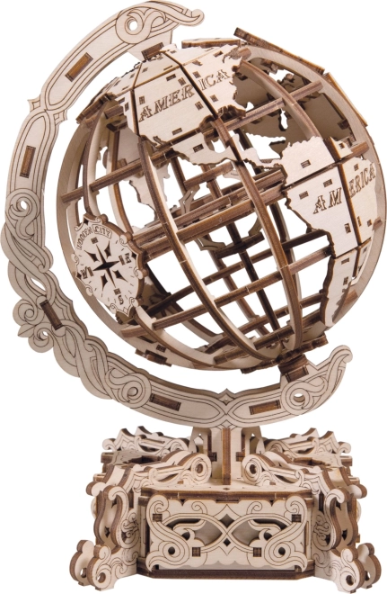 Lesena 3D sestavljanka Wooden City Globus 231 kosov