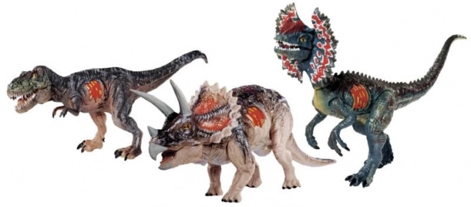 Zvočni dinozaver - T-Rex, Triceratops, Dilophosaurus