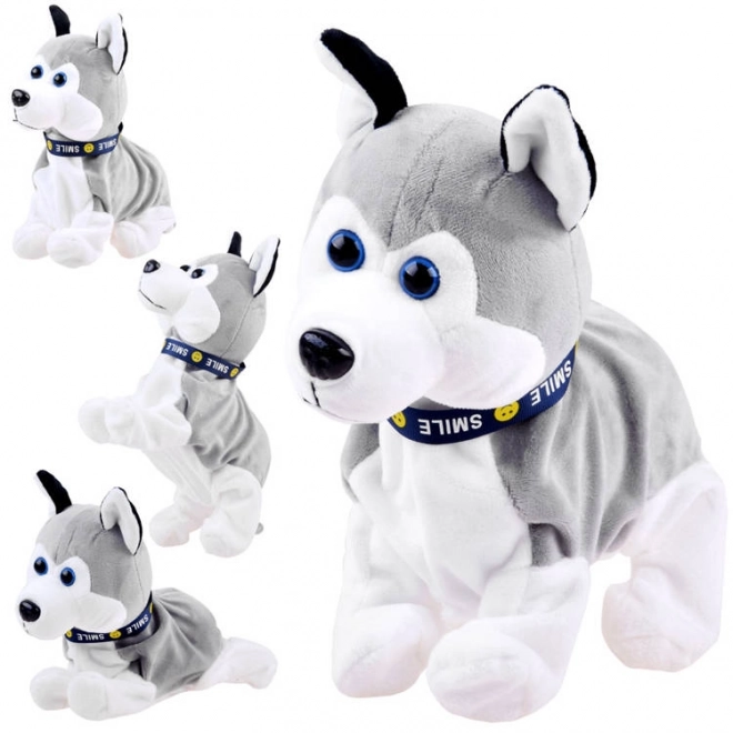Interaktivni plišasti pes Husky